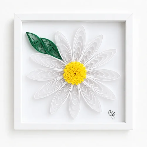 Flowers – Daisy in Shadowbox