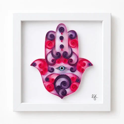Hand of Protection – Purple & Pink
