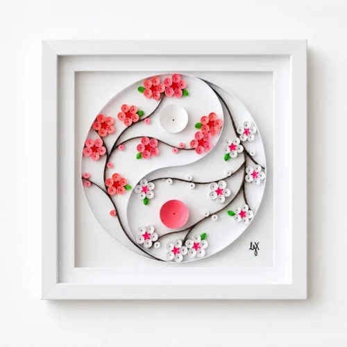 Opposites in Balance – Cherry Blossom